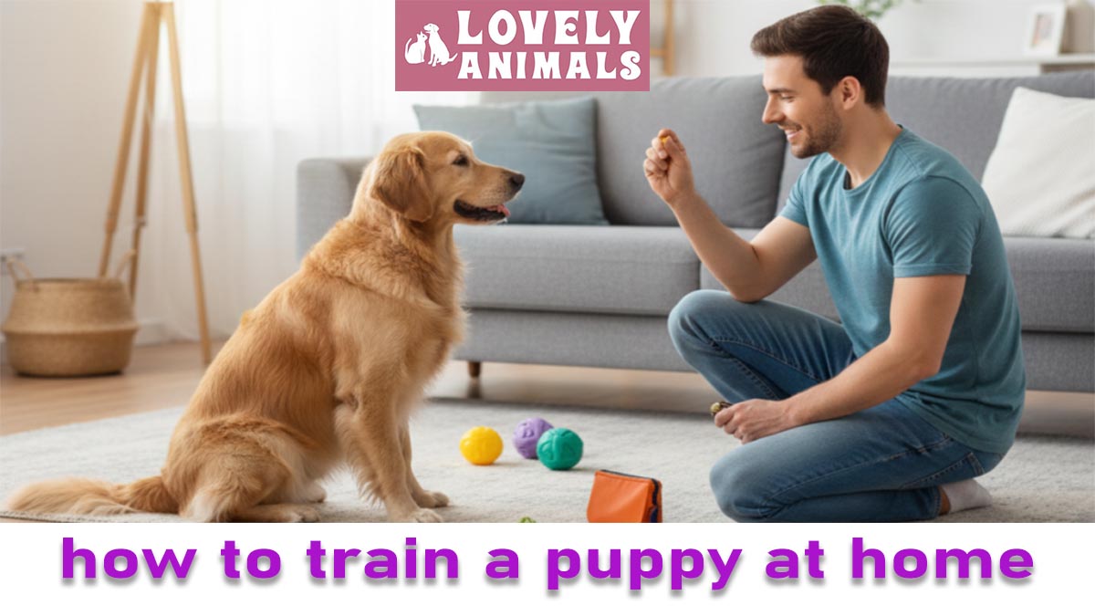 how to train a puppy at home